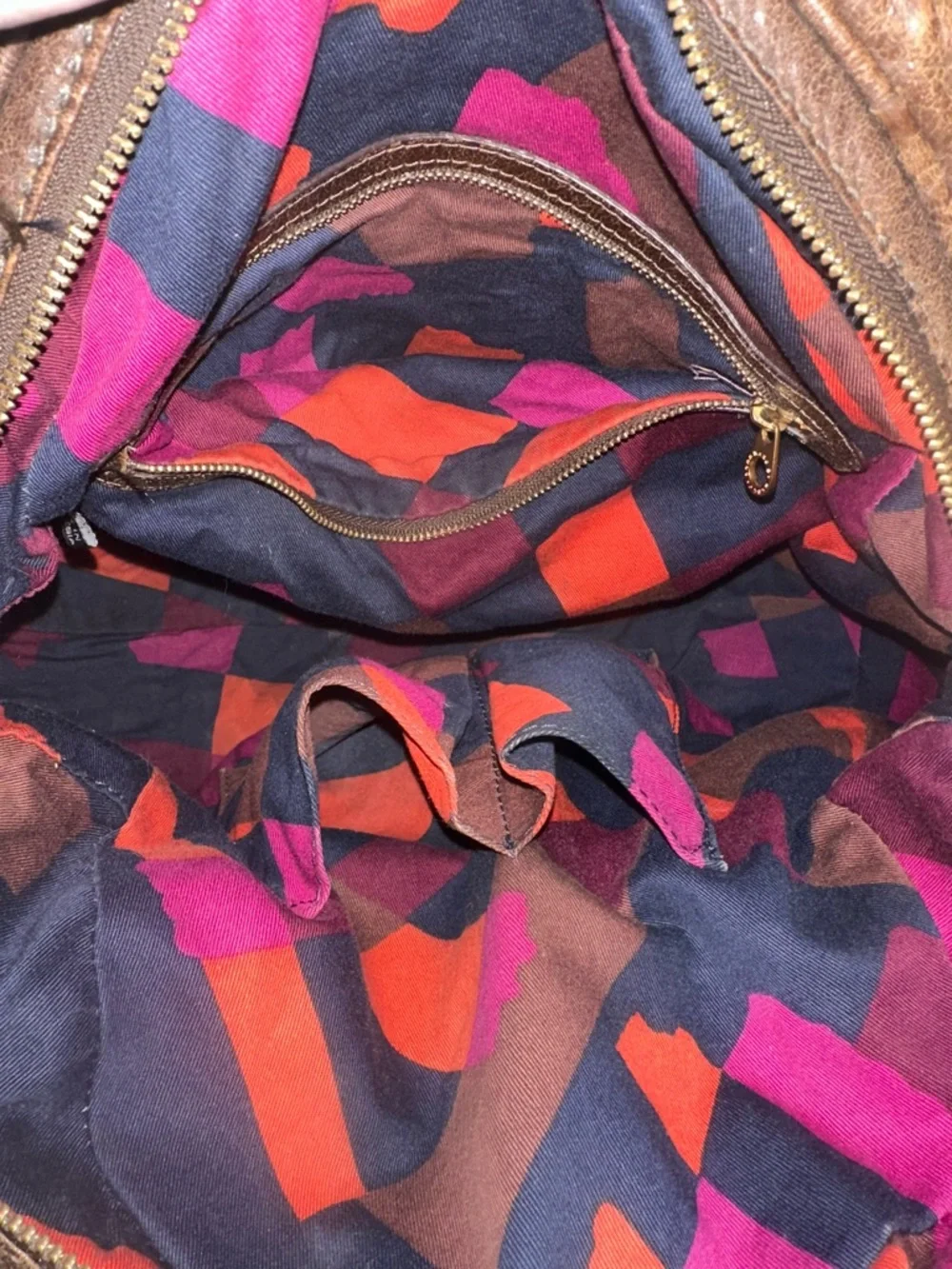 Marc by Marc Jacobs Brown Leather Dome Satchel with Gold Plaqueđ€ - Picture 8 of 9